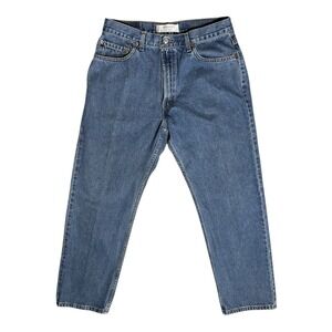 LEVI'S 505 Vintage Mens Jeans 36x32 Made In Canada 100% Cotton Straight Leg 90's